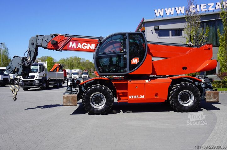 Telehandler MAGNI RTH 5.26 telescopic loader / Range 26 m