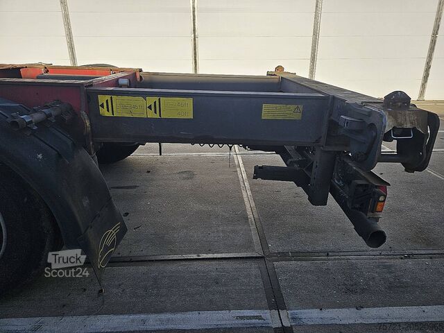 Container transportation SCHMITZ SCF 24 G EURO MULTI ALL CONNECTION