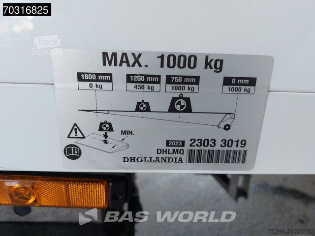 Valiză Iveco Daily 72C18 3.0L Automaat 1000KG Laadklep Lucht...