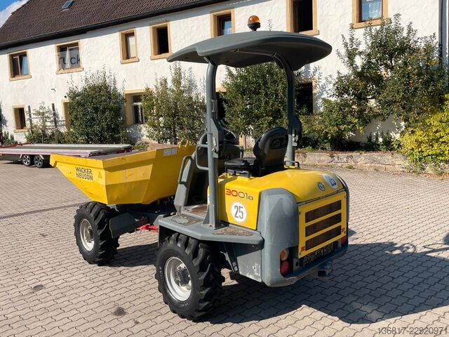 Annen WACKER Neuson 3001s Raddumper 3to Drehkipper, -mulde