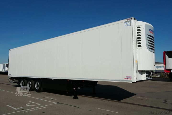 Hladilna polprikolica SCHMITZ CARGOBULL SKO 24/ LBW 2500 kg UFB /DS/ BLUMEN / TK SCB