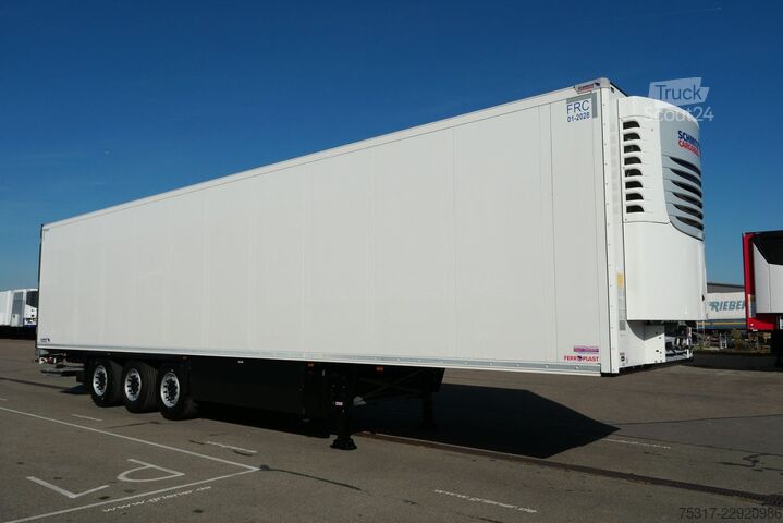 Hladilna polprikolica SCHMITZ CARGOBULL SKO 24/ LBW 2500 kg UFB /DS/ BLUMEN / TK SCB