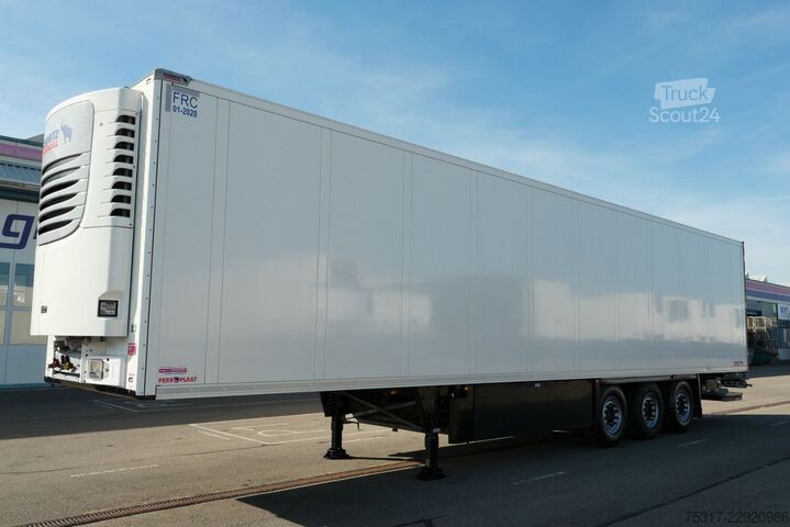Hladilna polprikolica SCHMITZ CARGOBULL SKO 24/ LBW 2500 kg UFB /DS/ BLUMEN / TK SCB
