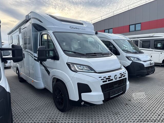 Camping-car semi-intégré Glücksmobil 741 EB TEILINTEGRIERTE | *Solar,Markise,Hubbett*