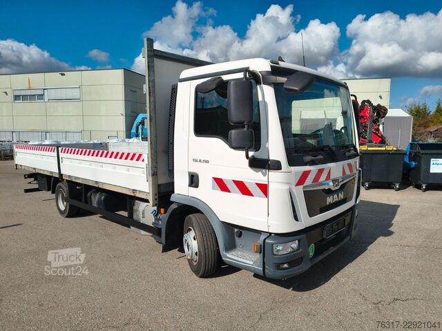 Fourgon pick-up MAN TGL 8.190 Pritsche 6,10m, BL, AHK,