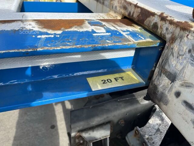 Trasporto di container RENDERS-HAS O4/DA 08 EURO 800 CONTAINERCHASSIS