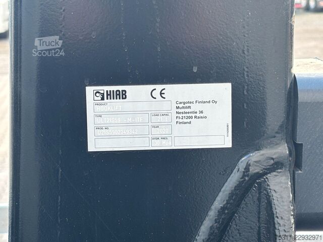 Kamion s kipom s pomičnim kontejnerom MAN TGS 26.470 *HIAB ULT21S59*hydr.Verriegelung*Lenk