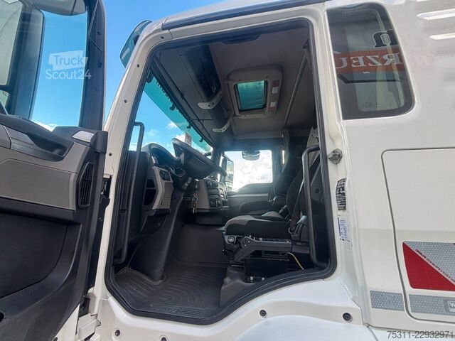 Kamion s kipom s pomičnim kontejnerom MAN TGS 26.470 *HIAB ULT21S59*hydr.Verriegelung*Lenk