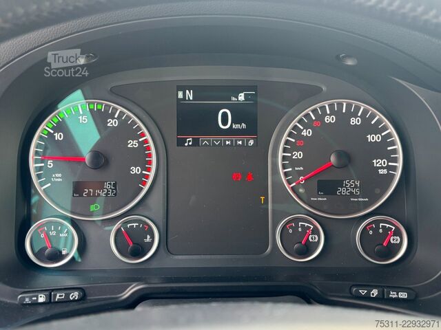 Kamion s kipom s pomičnim kontejnerom MAN TGS 26.470 *HIAB ULT21S59*hydr.Verriegelung*Lenk