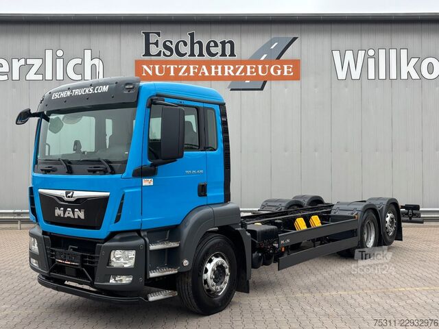 Skapbil MAN TGS 26.420 6x2-4 LL*Lenk*Lift*Voll-Luft*Klima