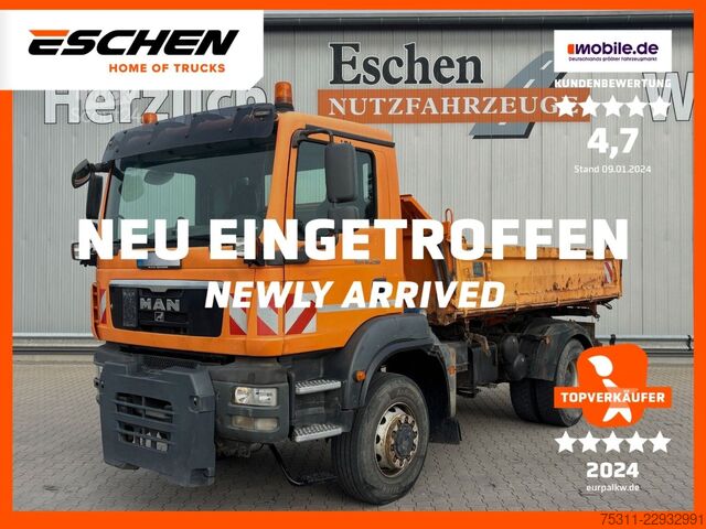 Kippiauto MAN TGM 18.290 4x4BB MEILLER*Kommunal+Steuerung