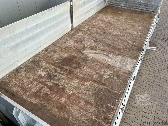 Φορτηγό με επίπεδη καρότσα MAN TGS 26.460 6x2 Lift*Lenk*Pritsche*HIAB 177K Kran