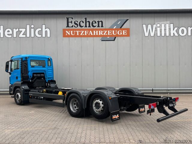 Lastebilchassis MAN TGS 26.420 6x2-4 LL*Lenk*Lift*Voll-Luft*Klima
