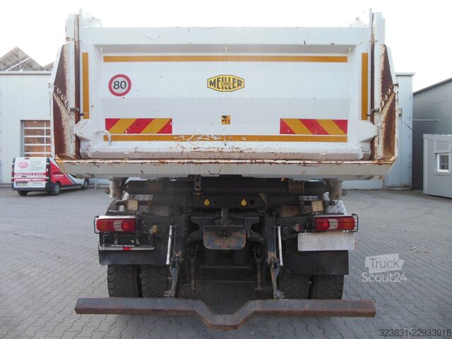 Kipper LKW MERCEDES-BENZ AROCS 4151, 8X6, MEILLER, BORDMATIC, AHK