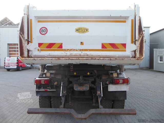 Dreiseitenkipper LKW MERCEDES-BENZ AROCS 4151, 8X6, MEILLER, BORDMATIC, AHK