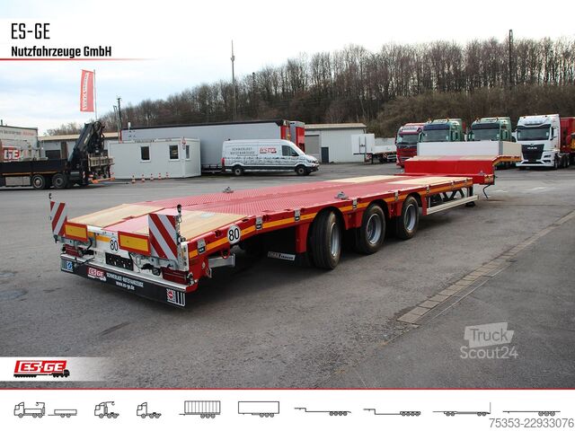Нискорамно полуремарке FAYMONVILLE MAX Trailer MAX100 Semi-Tieflader