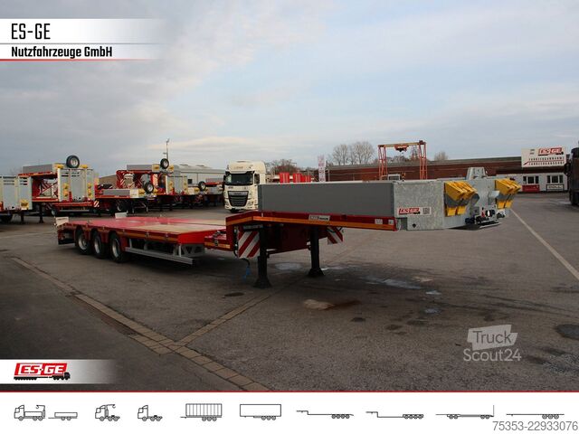 Нискорамно полуремарке FAYMONVILLE MAX Trailer MAX100 Semi-Tieflader