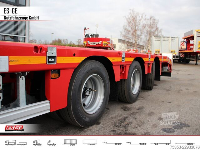 Нискорамно полуремарке FAYMONVILLE MAX Trailer MAX100 Semi-Tieflader