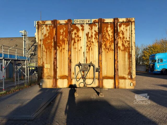 Platform aanhanger Robuste Kaiser S3803D - Drumbrakes