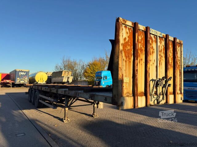 Remorque à plate-forme Robuste Kaiser S3803D - Drumbrakes