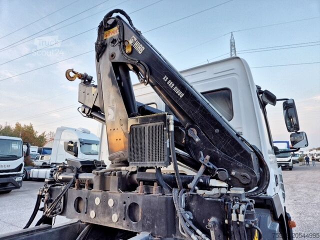 CAMION AVEC GRUE ET BENNE Mercedes-Benz ATEGO 1323 K