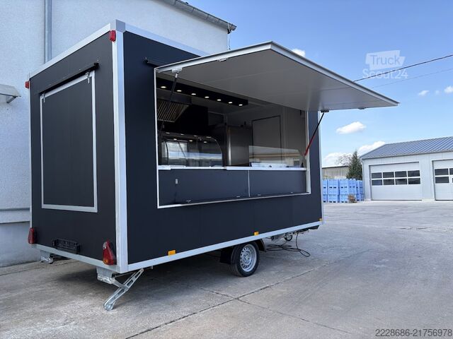 Remorque de vente Imbissanhänger, Imbisswagen Neu Foodtruck, Grill
