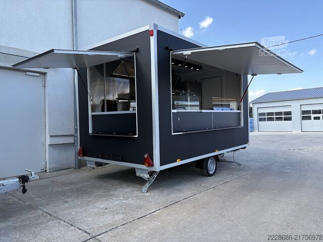 Remorque de vente Imbissanhänger, Imbisswagen Neu Foodtruck, Grill