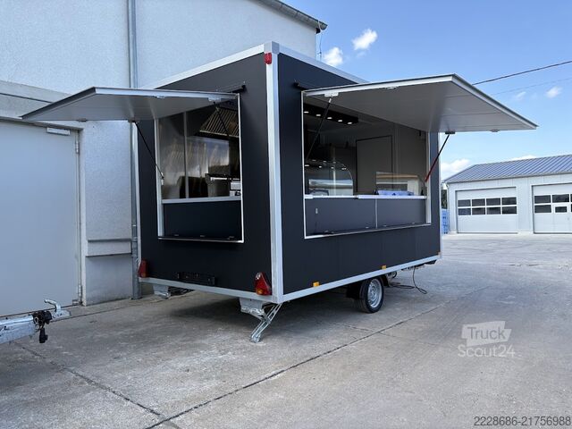 Remolque de venta Neu Foodtruck, Grill Imbissanhänger, Imbisswagen