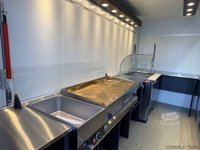 Remolque de venta Neu Foodtruck, Grill Imbissanhänger, Imbisswagen
