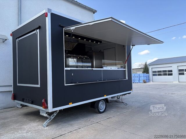 Remolque de venta Neu Foodtruck, Grill Imbissanhänger, Imbisswagen