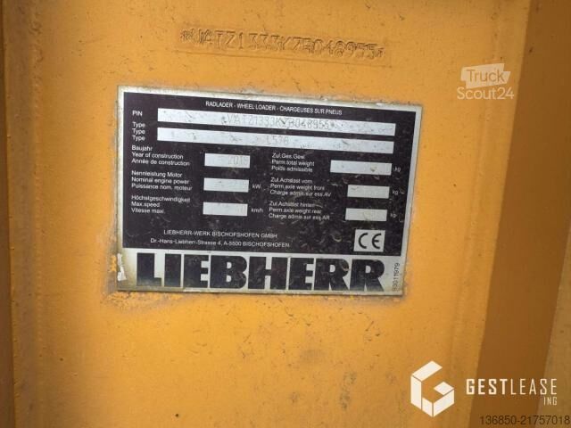 Φορτωτής με ελαστικά Liebherr L 576 X POWER