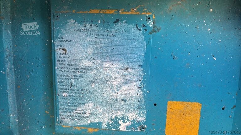 Mesa elevatória de tesoura Haulotte Compact 12 Dx (12m)