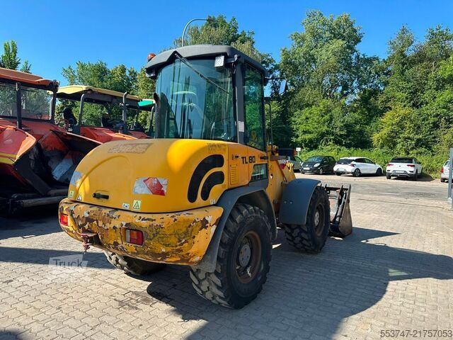 Kolový nakladač Terex TL 80 / SW / Klappschaufel / Palettengabel