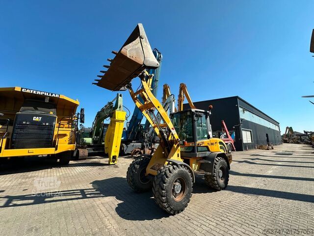 Kolový nakladač Terex TL 80 / SW / Klappschaufel / Palettengabel