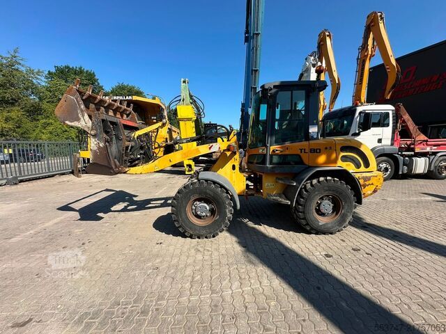 Kolový nakladač Terex TL 80 / SW / Klappschaufel / Palettengabel