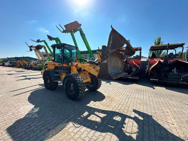 Carregador de rodas Terex TL 80 / SW / Klappschaufel / Palettengabel