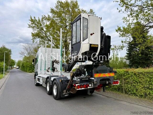 Medienos transporteris Volvo FH 500 6x4 / Palfinger M12L97 / Eu6