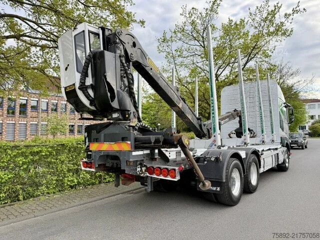 Medienos transporteris Volvo FH 500 6x4 / Palfinger M12L97 / Eu6