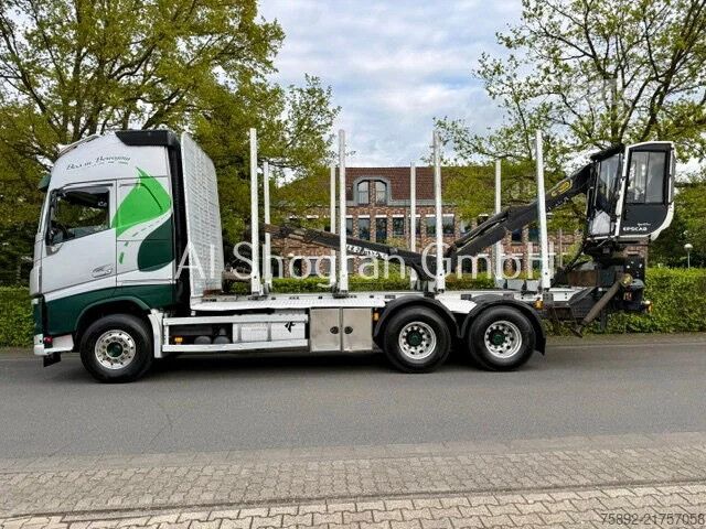 Medienos transporteris Volvo FH 500 6x4 / Palfinger M12L97 / Eu6