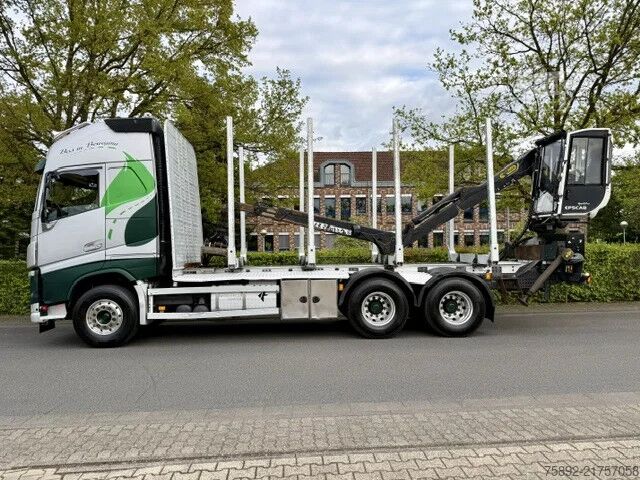 Превозвач на дървен материал Volvo FH 500 6x4 / Palfinger M12L97 / Eu6