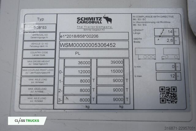 Hladilna polprikolica SCHMITZ CARGOBULL SKO FP 60 ThermoKing SLXi 300