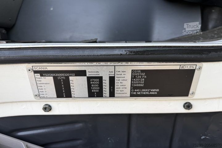 Müllwagen Scania G440 6x2 Faun / Swiss-Vehicle