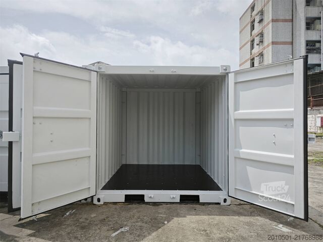 Shipping container 6/8/10 Fuß Seecontainer / Lagercontainer Anthrazit oder Lichtgrau / one Way