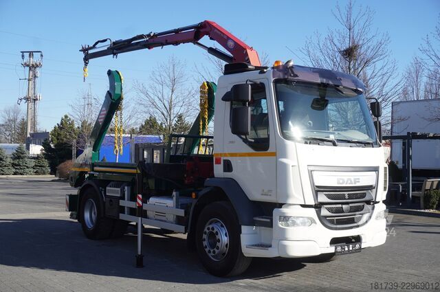 سفن الحاويات DAF LF 18.310 E6 / Skip loader Fornal