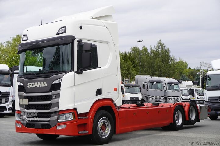 مجموعة القيادة SCANIA R540 6×2 / Chassis 765 cm / GVW 68 t
