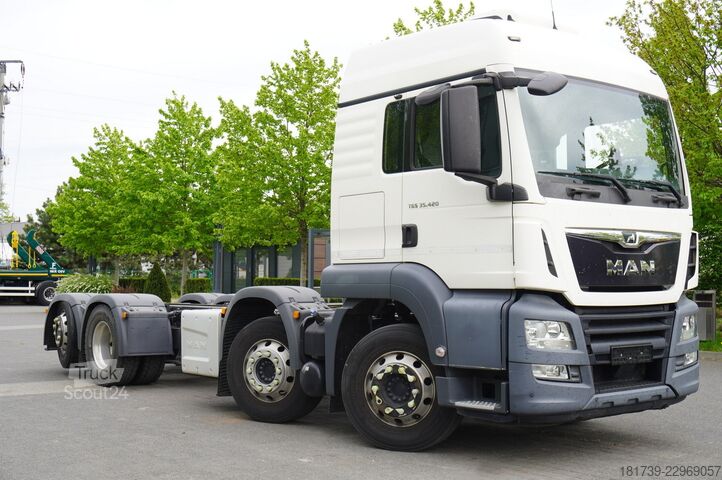 مجموعة القيادة MAN TGS 35.420 8×2 / Chassis 6.4 m / 3 units