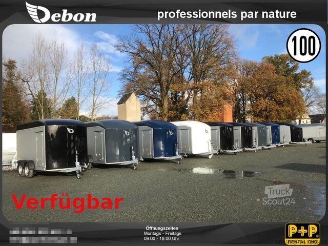 Cheval Liberté Debon C500XL ALU | 2,6T | Kofferanhänger in allen Variationen am Lager
