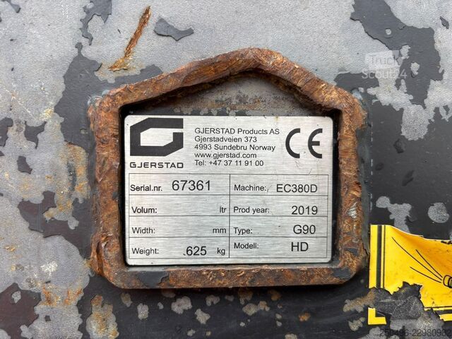  Volvo EC 380 EL CENTRAL LUBRICATION / AC