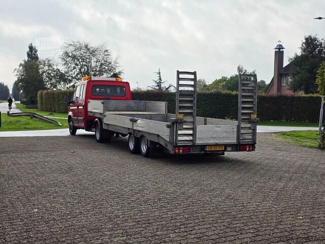  Iveco 40C 145pk met veldhuizen trailer en dubbele cab...