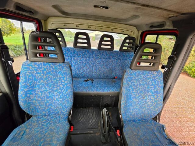  Iveco 40C 145pk met veldhuizen trailer en dubbele cab...